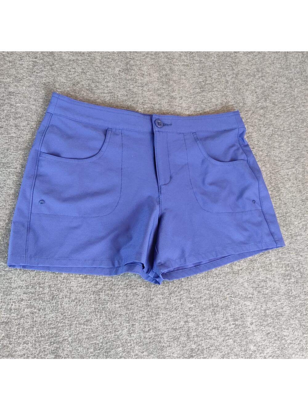 Loco Skailz Women's Blue Shorts Surf Beach Pool Size L Waist 34"